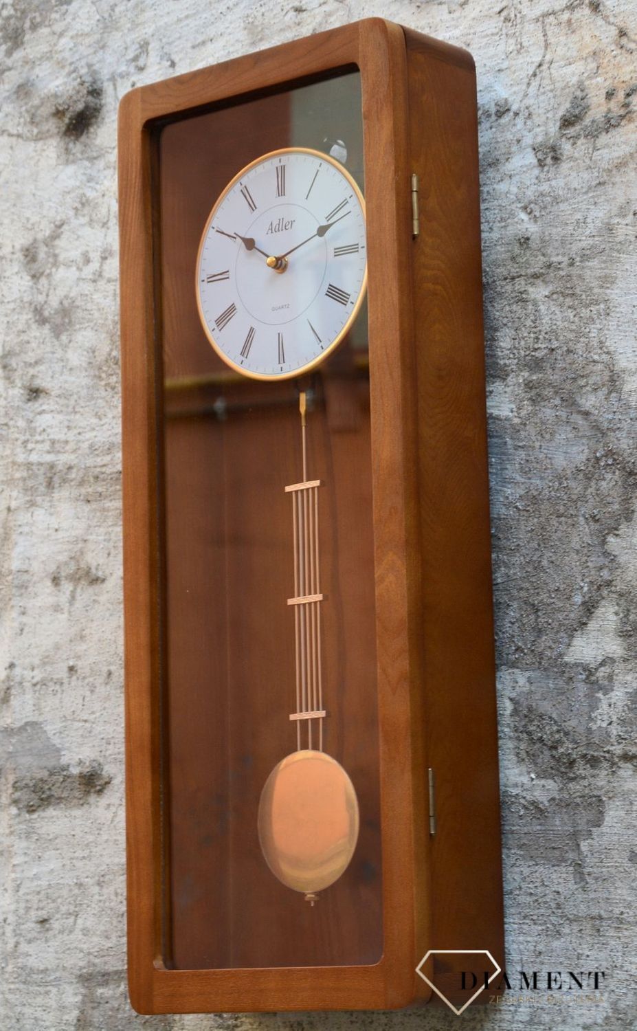 Zegar ścienny drewniany to prosty zegar do salonu ✓Zegary ścienne✓Zegary szafkowe ✓ Drewniany zegar✓  Autoryzowany sklep✓ Kurier Gratis 24h (8).JPG